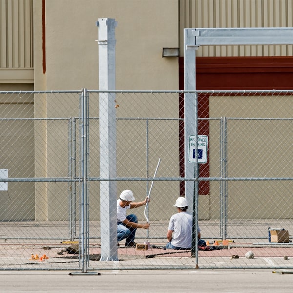 how much time can i lease the temporary fence for my building site or event in Royalton